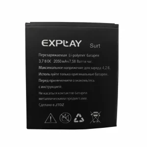 Genuine cell phone battery for Explay Surt