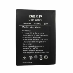 Genuine cell phone battery for DEXP Ixion MS450