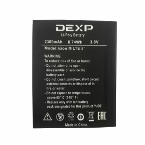 Genuine cell phone battery for DEXP Ixion M LTE 5''