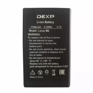 Genuine cell phone battery for DEXP Larus M6