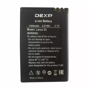 Genuine cell phone battery for DEXP Larus Z3