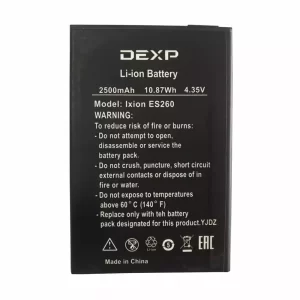 Genuine cell phone battery for DEXP Ixion ES260