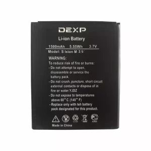 Genuine cell phone battery for DEXP S Ixion M 3.5''