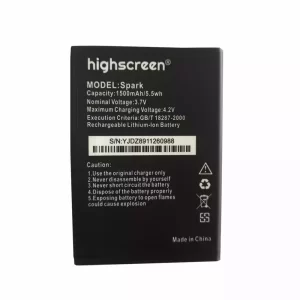 Genuine cell phone battery for Highscreen Spark