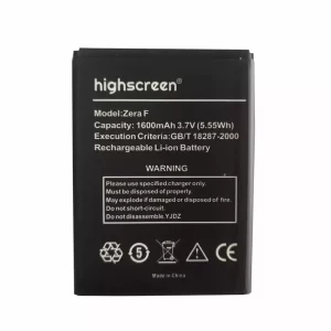 Genuine cell phone battery for Highscreen Zera F
