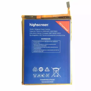 Genuine cell phone battery for Highscreen Power Five Evo