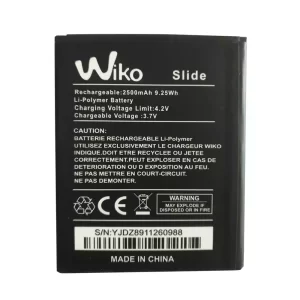 Genuine cell phone battery for Wiko Slide