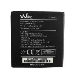 Genuine cell phone battery for Wiko Cink Peax 2