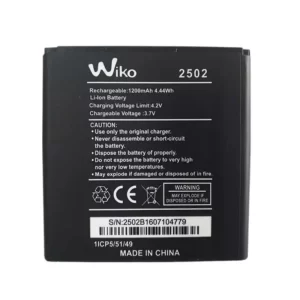 Genuine cell phone battery for Wiko 2502