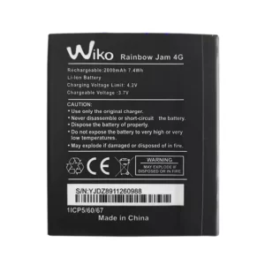 Genuine cell phone battery for Wiko Rainbow Jam 4G