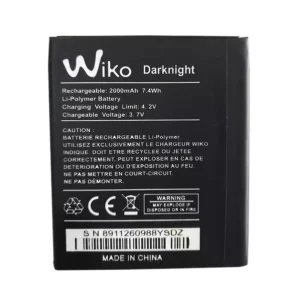 Genuine cell phone battery for Wiko Darknight
