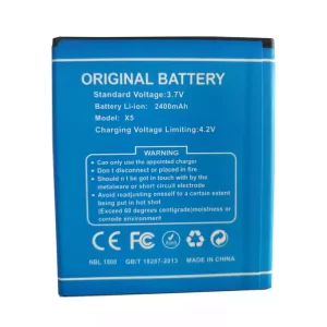 Genuine cell phone battery for DOOGEE X5