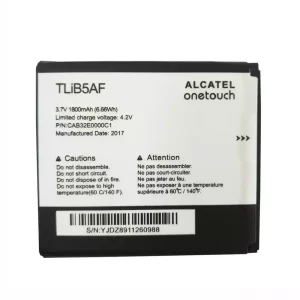 Genuine cell phone battery TLiB5AF for Alcatel onetouch OT997,5035