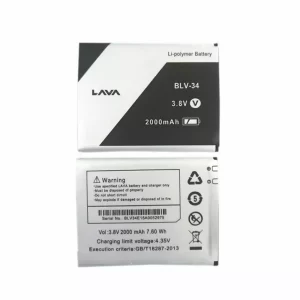 Genuine cell phone battery for Lava BLV-34