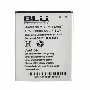 Genuine cell phone battery for BLU C726004200T