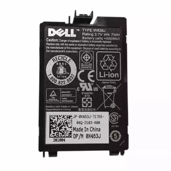 Genuine battery for DELL PowerEdge M910,PowerEdge M610,PowerEdge M600