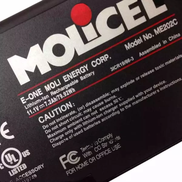Genuine battery for MOLICEL ME202C for MOLICEL,SAMSUNG Sens Pro 520 523,DR202 - Image 3
