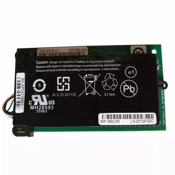 Genuine battery for LSI MegaRaid SAS MR IBBU05