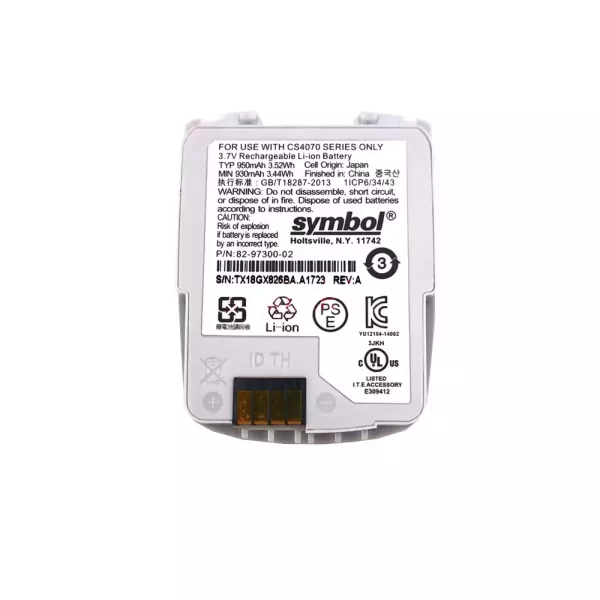 Genuine battery for Motorola Symbol CS4070,ZEBRA 82-97300,82-97300-02 - Image 3