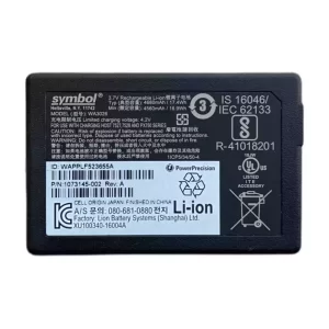 Genuine battery for Symbol WA3026,1073145-002-001,Symbol 7527 7528 PX750