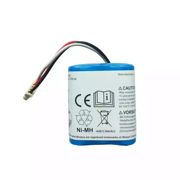 Replacement Battery For Robot Vacuum cleaner iROBOT Braava 380T 381 310 390,Mint 5200C - Image 2