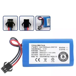 Replacement Battery For Robot Vacuum cleaner ECOVACS DEEBOT TCR360 D36A D36B D36C D36E D36S DA611 DB35 DA60