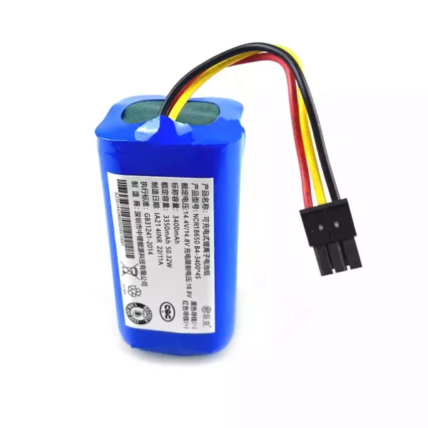Replacement Battery For Robot Vacuum cleaner FMART E-R620C (3400mAh) - Image 2
