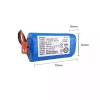 Replacement Battery For Robot Vacuum cleaner SDG S010 S011 S013 S015 S018 - Image 2