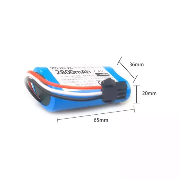 Replacement Battery For Swivel Sweeper Uoni M817 MA817 - Image 2