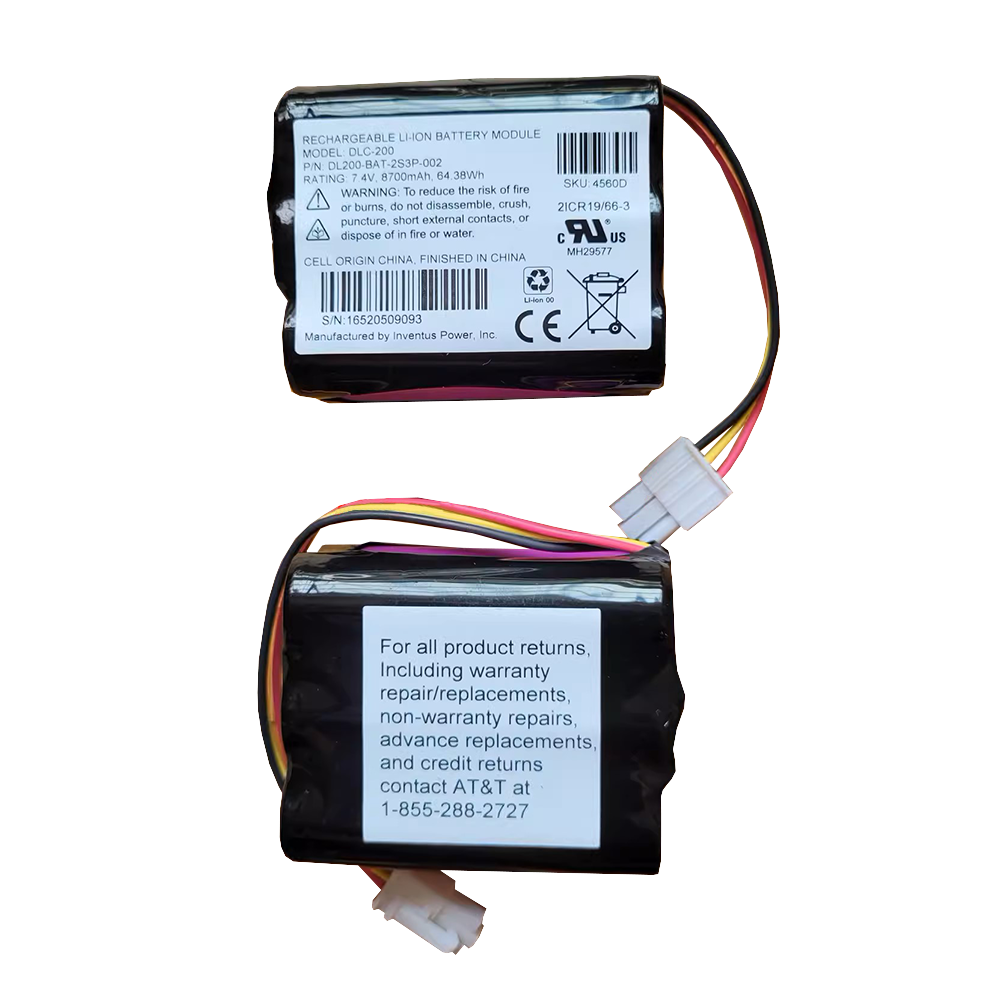 Genuine battery for AT&T DLC-200C,DLC-200 DL200-BAT-2S3P-002