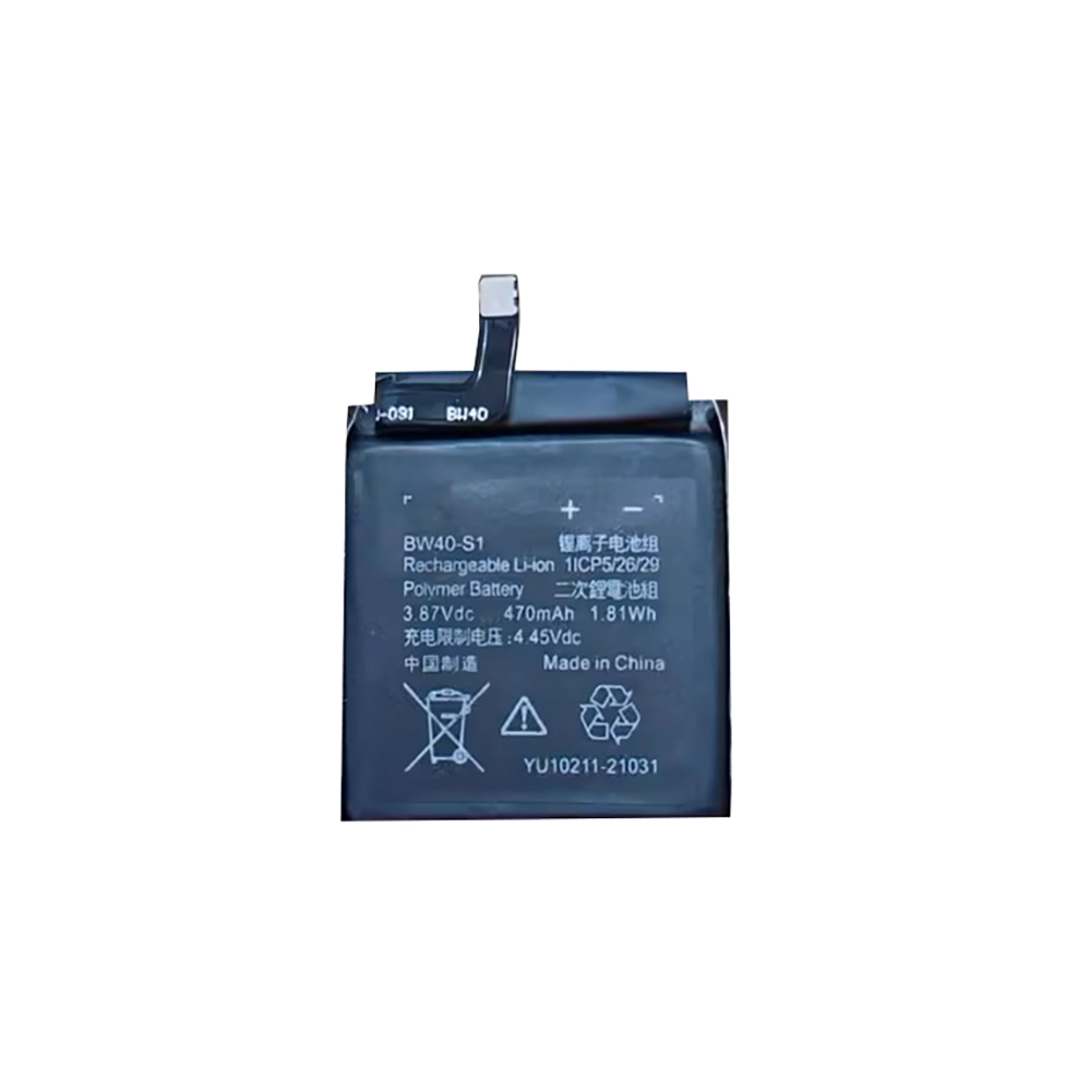 Replacement battery BW40 for XIAOMI MI Watch S1,Watch Color 2