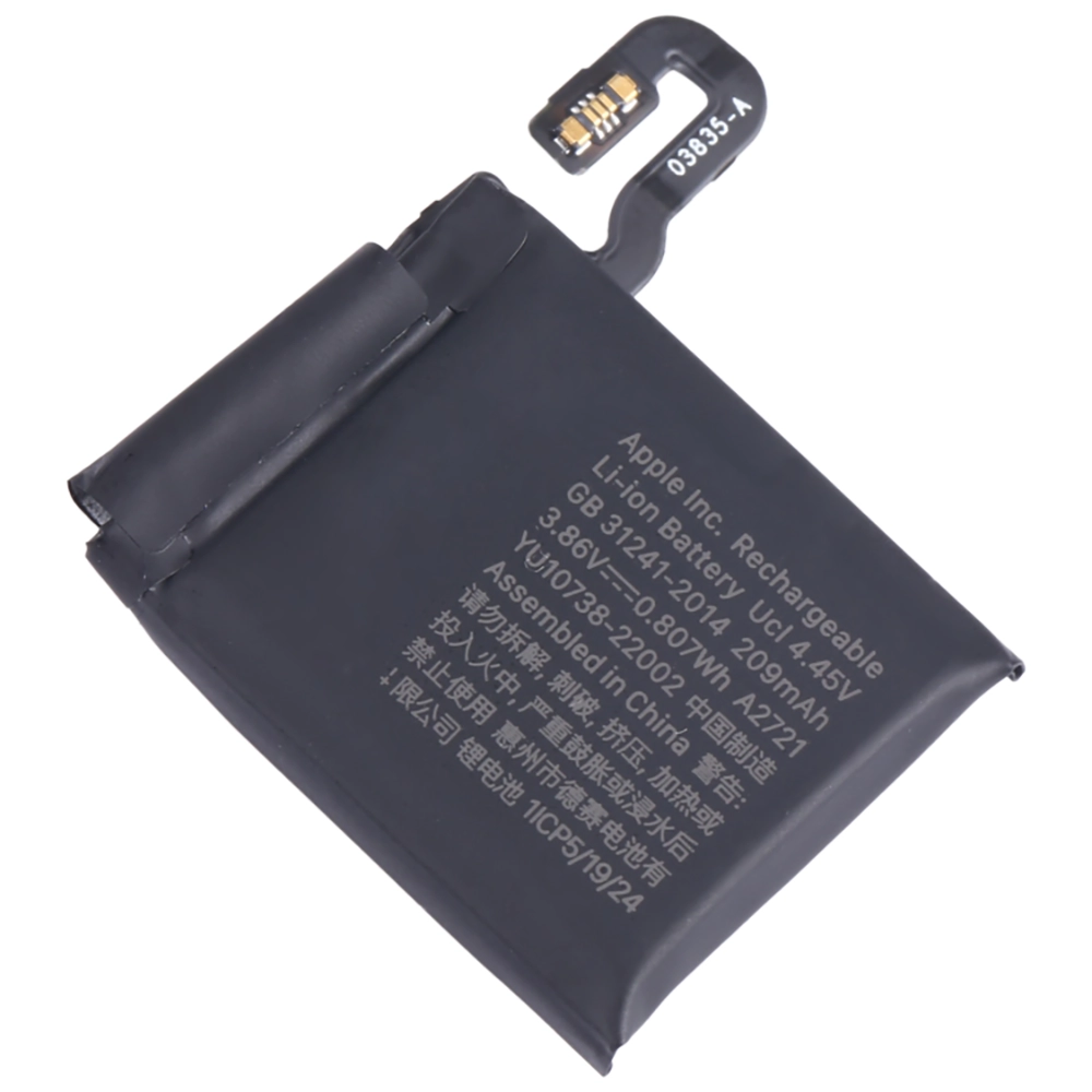 Replacement battery A2721 for Apple Watch Series SE 2nd Gen GPS 2022 (40mm)
