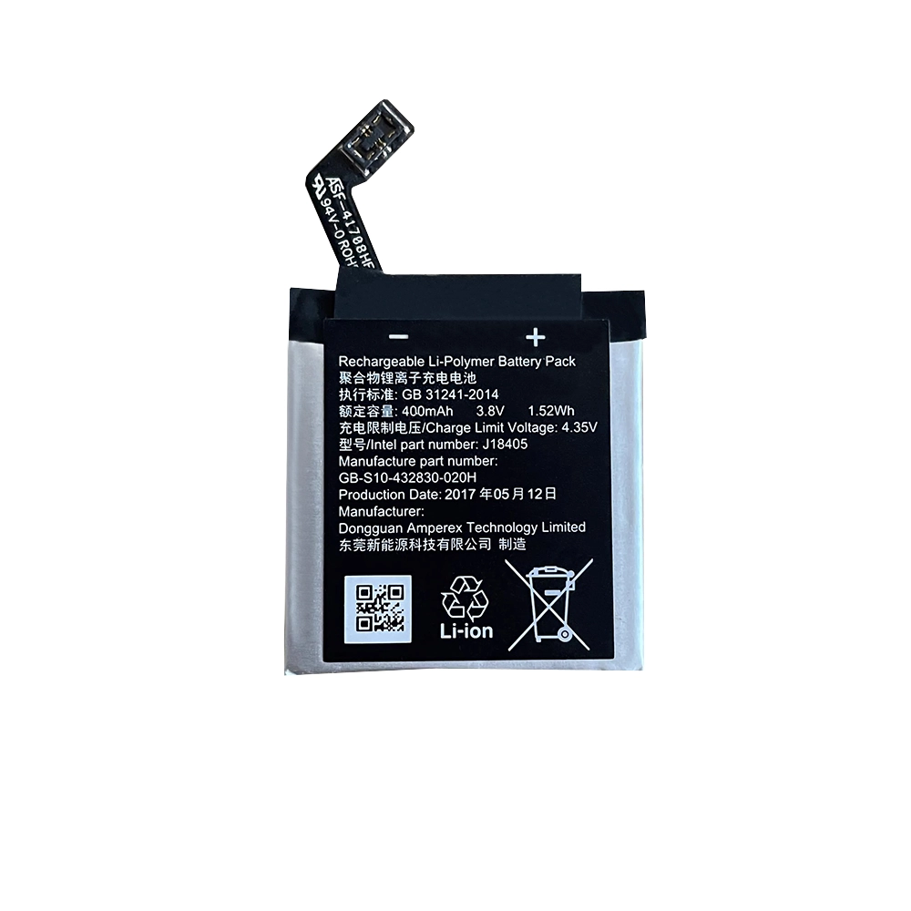 Replacement battery GB-S10-432830-010H for Sony watch J18405