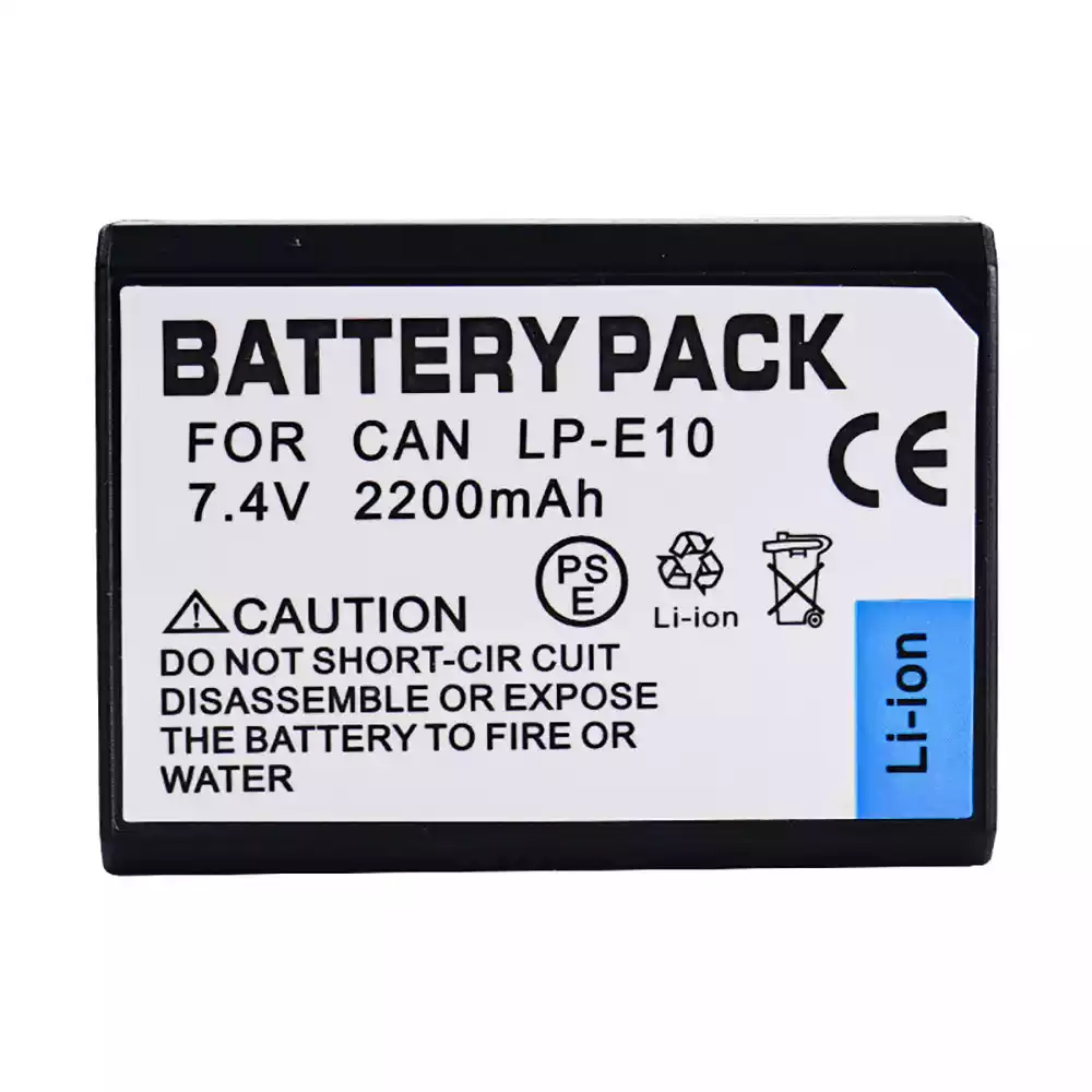 Replacement camera battery for Canon LP-E10