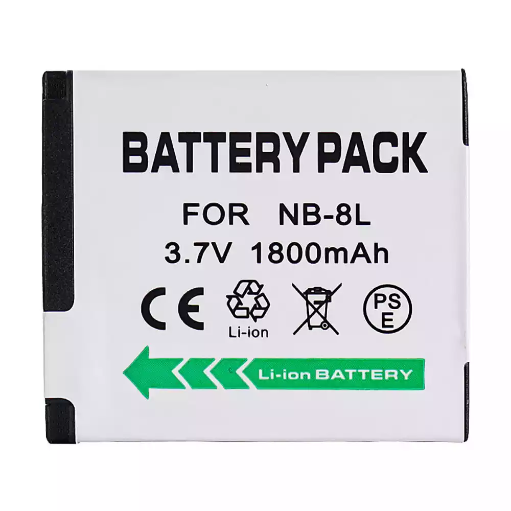 Replacement camera battery for Canon NB-8L NB-8LH