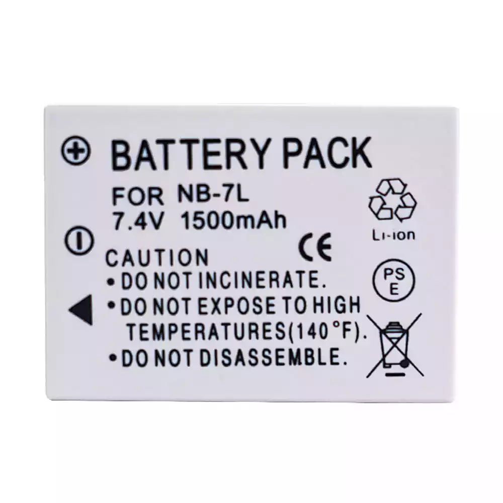 Replacement camera battery for Canon G10 G11 G12 SX30 IS PC1305 PC1428 PC1560 PC1564