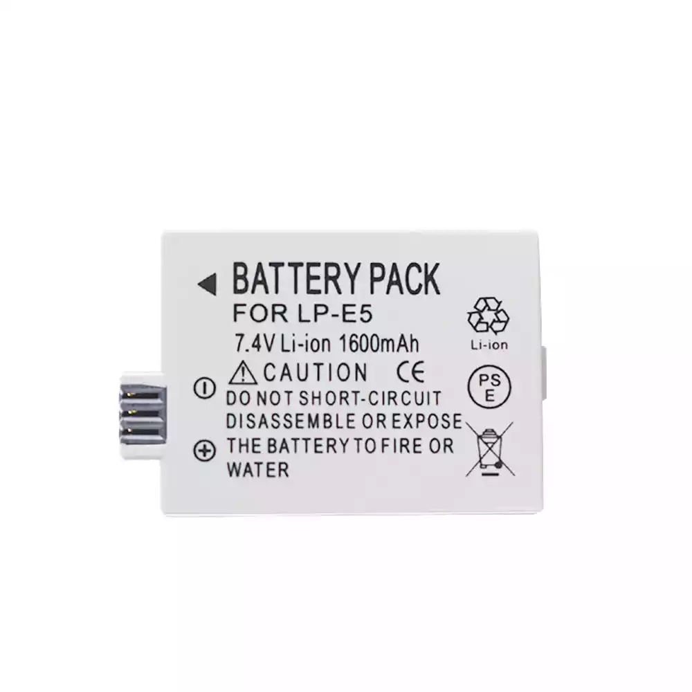 Replacement camera battery for Canon EOS 100D EOS 450D EOS 500D EOS 1000D EOS 2000D