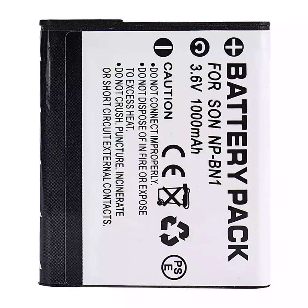 Replacement camera battery for SONY NP-BN1 - Image 4