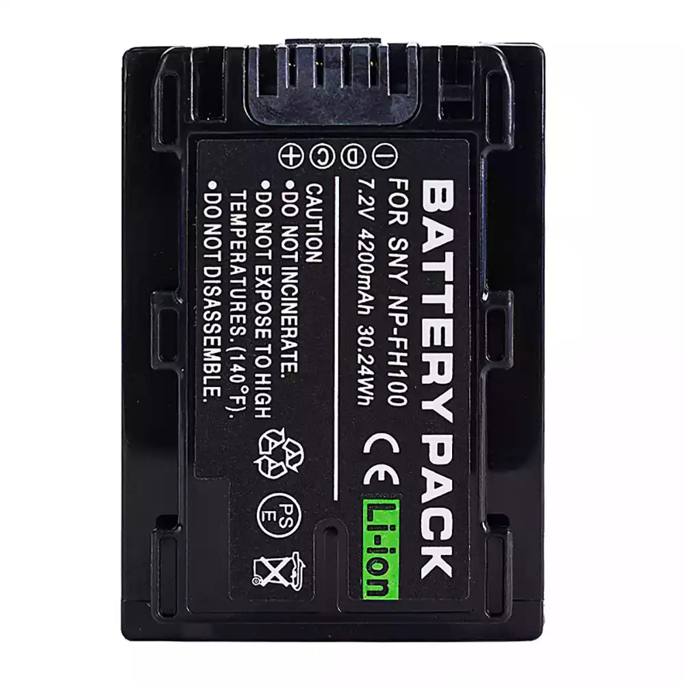 Replacement camera battery for SONY NP-FH100 - Image 4