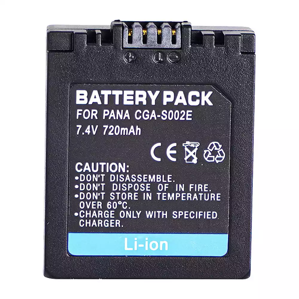 Replacement camera battery for PANASONIC Lumix DMC-FZ1 DMC-FZ2 DMC-FZ3 DMC-FZ4 DMC-FZ5 DMC-FZ10 DMC-FZ15 DMC-FZ20