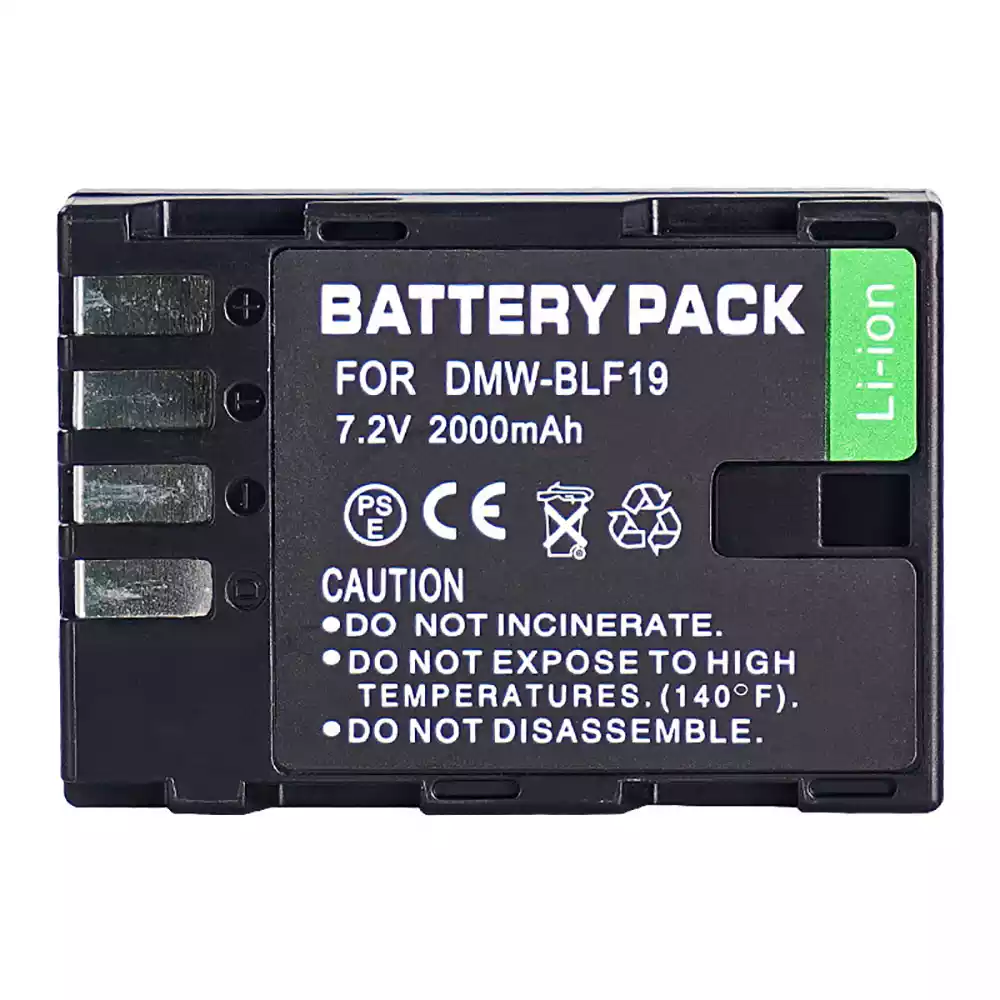 Replacement camera battery for PANASONIC Lumix DMC-GH3 Lumix DMC-GH4 Lumix DC-GH5 Lumix DC-GH5S Lumix DC-G9