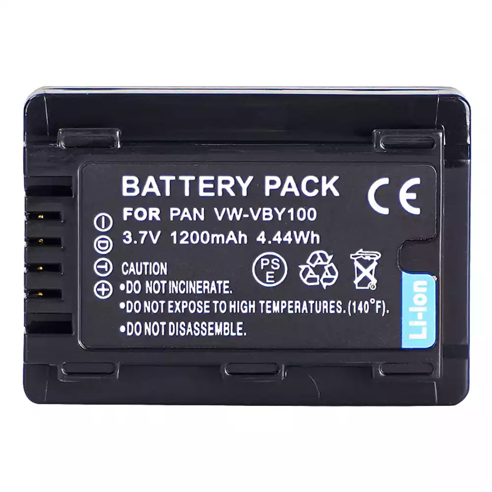 Replacement camera battery for PANASONIC VW-VBY100