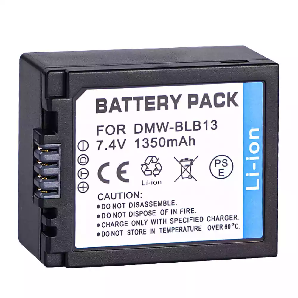 Replacement camera battery for PANASONIC DMW-BLB13 DMW-BLB13E - Image 2