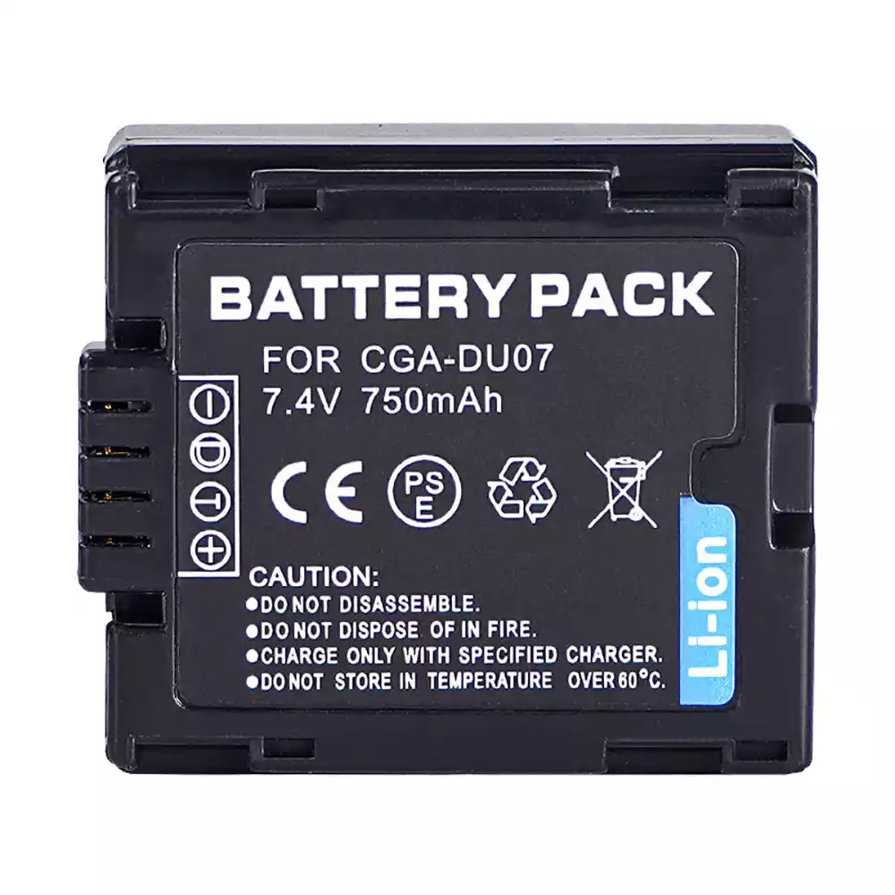 Replacement camera battery for PANASONIC VDR-D100 VDR-D105 VDR-D150 VDR-D158 VDR-D160 VDR-D200 VDR-D210 VDR-D220 VDR-D230 VDR-D250 VDR-D258 VDR-D300 VDR-D308 VDR-D310 VDR-D400