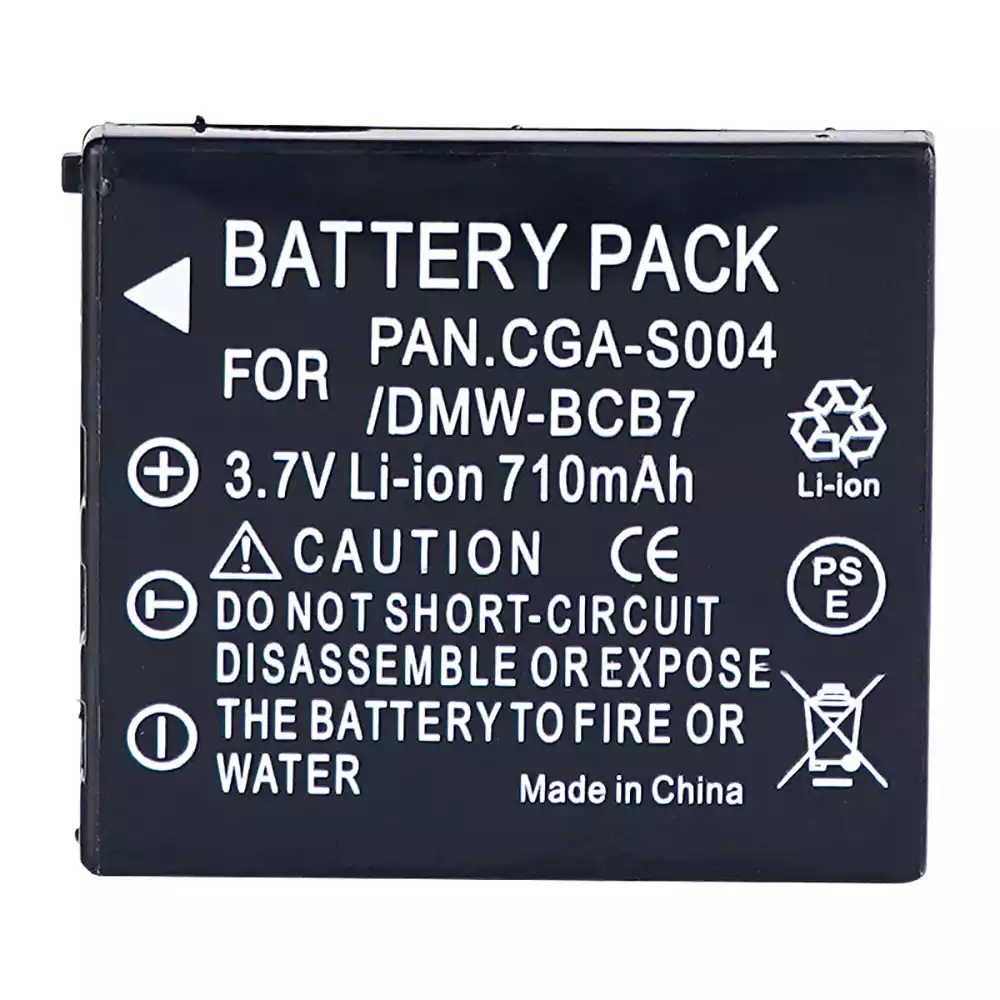 Replacement camera battery for PANASONIC Lumix DMC-FX2 DMC-FX2B DMC-FX2EBS DMC-FX2EG-S DMC-FX2GN DMC-FX2PL-S DMC-FX2S