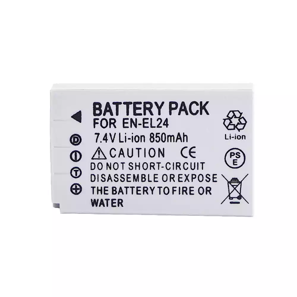 Replacement camera battery for Nikon 1 J5 Nikon DL18-50 Nikon DL24-85