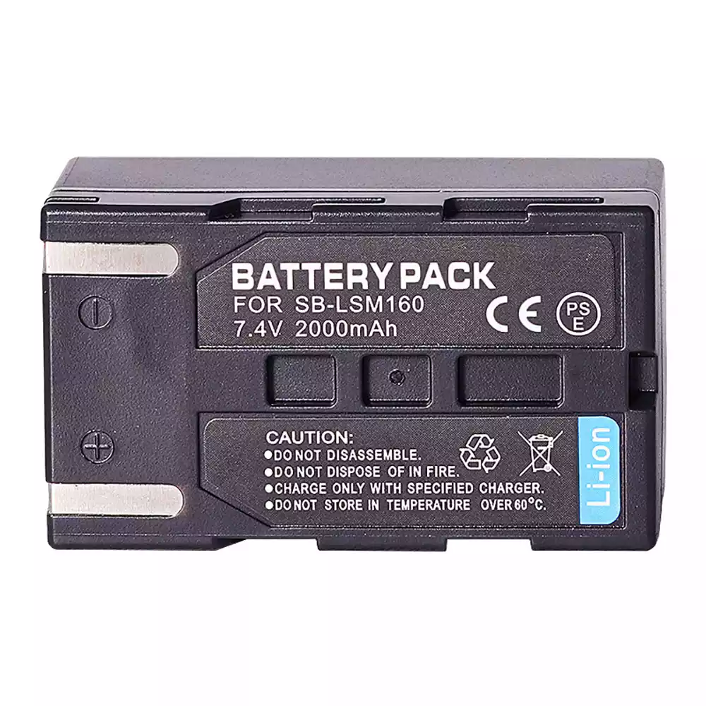 Replacement camera battery for Samsung SB-LSM160