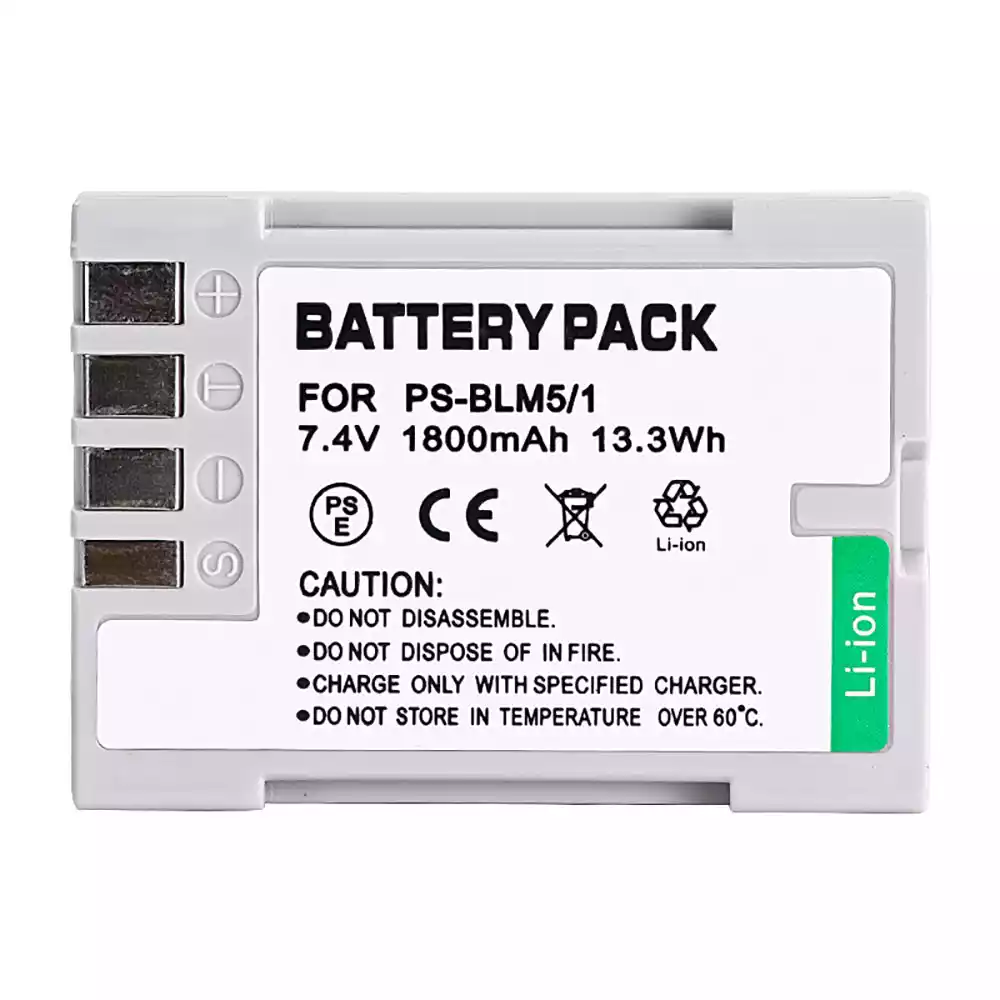 Replacement camera battery for OLYMPUS BLM-5,BLM-1,PS-BLM5,PS-BLM1