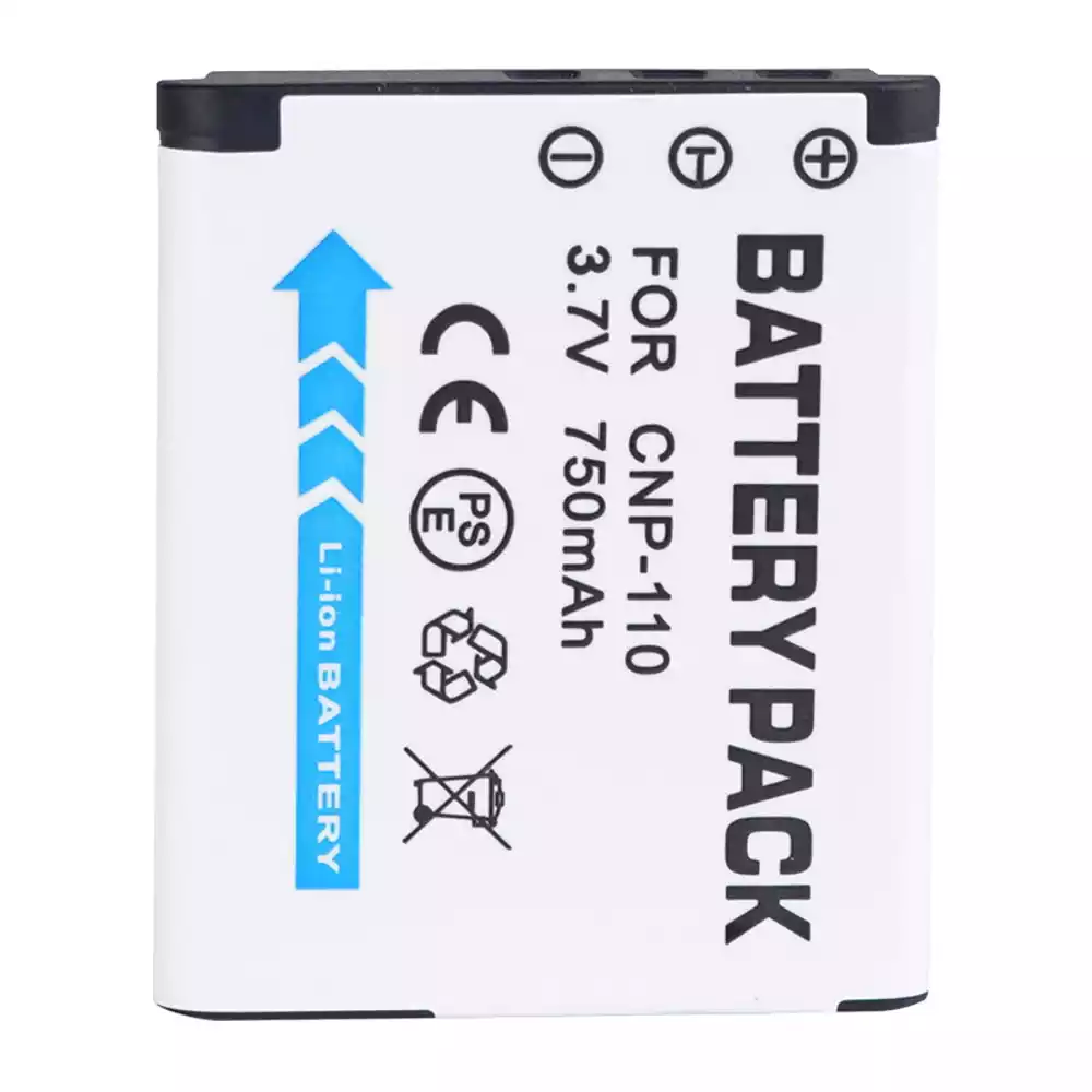 Replacement camera battery for CASIO Exilim EX-ZR10 Exilim EX-ZR15 Exilim EX-ZR20