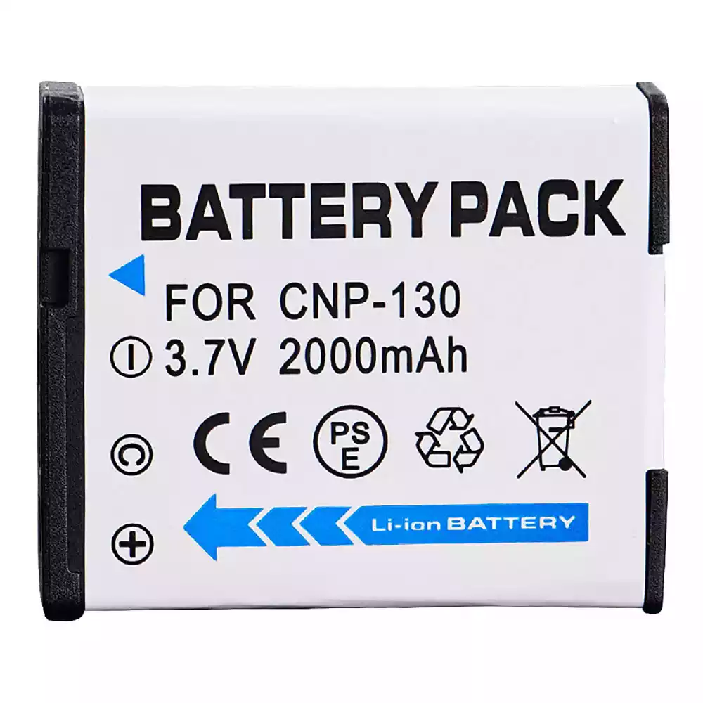 Replacement camera battery for CASIO Exilim EX-10 EX-100 EX-H30